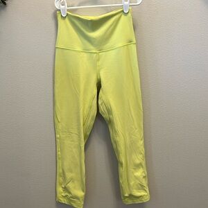 Lululemon wunder under crop leggings